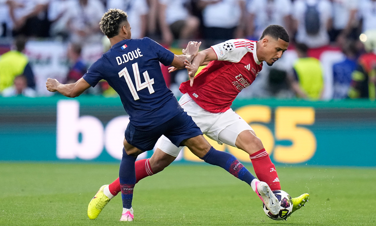 Pháp nguy cơ mất Saliba ở World Cup 2026 sau chung kết Champions League - hình ảnh - vipnohu90.com
