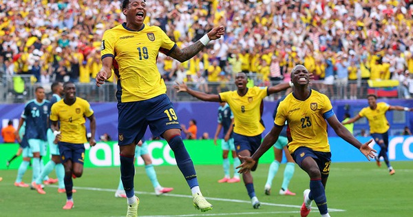 Nhà cái không chặn: Ecuador gây địa chấn, 19 đội chính thức vào vòng knock-out - hình ảnh - vipnohu90.com Nhà cái không chặn: Ecuador gây địa chấn, 19 đội chính thức vào vòng knock-out - hình ảnh - vipnohu90.com