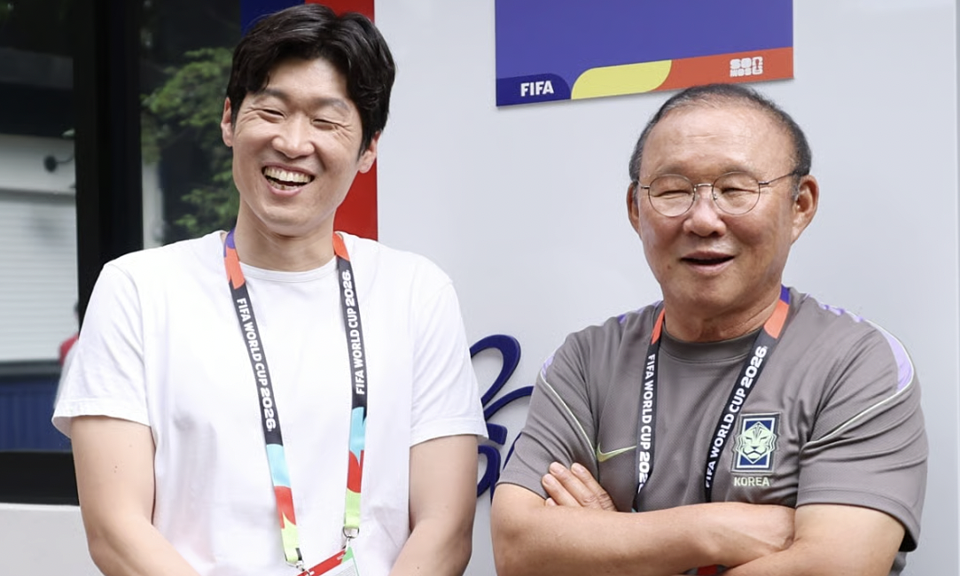 Ông Park Hang-seo tái ngộ Park Ji-sung trước thềm World Cup 2026 - hình ảnh - vipnohu90.com Ông Park Hang-seo tái ngộ Park Ji-sung trước thềm World Cup 2026 - hình ảnh - vipnohu90.com