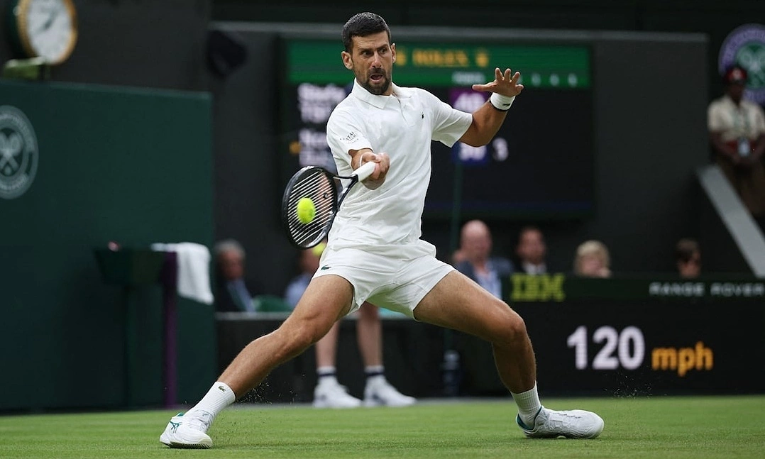 Djokovic dễ dàng vượt qua Tsitsipas, tiến sâu tại Wimbledon 2026 - hình ảnh - vipnohu90.com Djokovic dễ dàng vượt qua Tsitsipas, tiến sâu tại Wimbledon 2026 - hình ảnh - vipnohu90.com